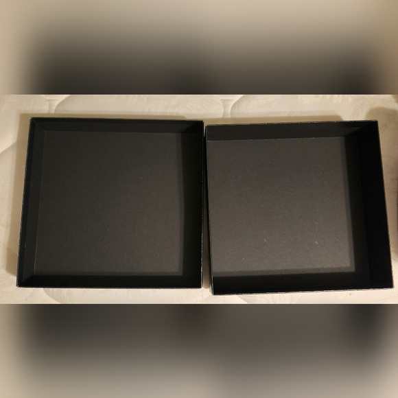 NWT COACH GIFT BOX (EMPTY) BLACK W/Insert - Picture 3 of 4